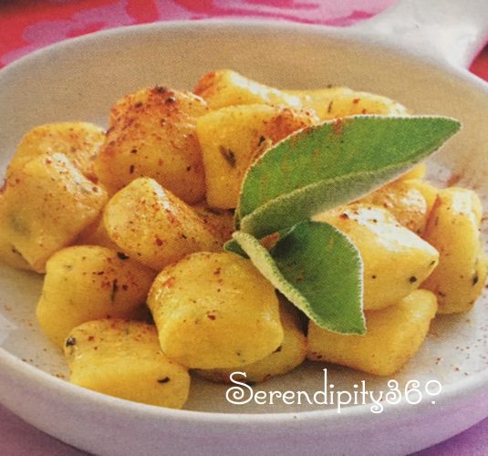 Gnocchi profumati alla cannella