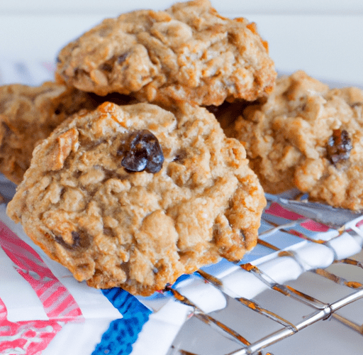 I biscotti all’avena e uva passa sono dolcetti ricchi di gusto e con una consistenza croccante. I biscotti all’avena e uva passa sono considerati più sani rispetto ad altri tipi di biscotti perché l’avena è un cereale ricco di fibre e ha un basso indice glicemico. I biscotti all’avena e uva passa sono una scelta deliziosa e relativamente sana per chi vuole concedersi un piccolo piacere dolce senza troppi sensi di colpa.