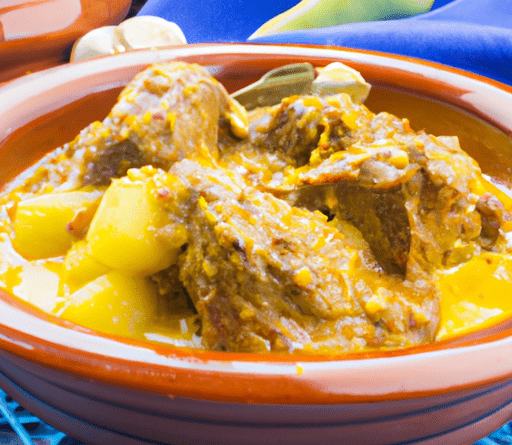 Il Curry di agnello orientale è noto per il suo sapore ricco e aromatico. È una combinazione di spezie fragranti come la curcuma, il coriandolo, l'aglio, che si mescolano per creare un gusto complesso e appagante