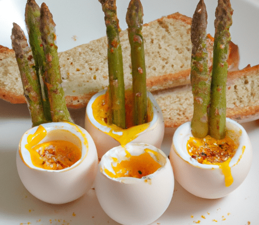 Le "Uova alla coque con asparagi e crostini" è una ricetta che combina ingredienti gustosi e crea un piatto bilanciato e delizioso.